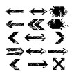 Arrows Set | Pfeile Vektor Grunge Vintage Symbole Icon