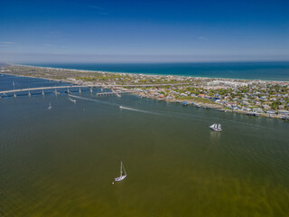 Canvas Print - vilano beach, fl