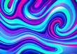 © LIUBOMYR - Bright poster, fashionable restro style, wavy multi-colored, beautiful wide format, 60s, 70s, 80s, colorful watercolor background for poster or brochure cover design, Generative AI