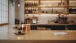 A minimalist Japanese beer bar, where simplicity and quality reign. The interior design features clean 