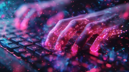 Aufkleber - The ChatGPT feature on the keyboard allows you to chat with an artificial intelligence chatbot developed by OpenAI.