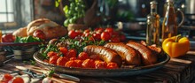 Including Various Types Of Sausages Generative AI