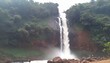 Beautiful waterfall at Koynanagar, maharashtra state