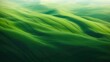 Verdant Waves: Abstract Elegance of Rolling Green Hills