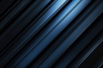 Wall Mural - Abstract blue and black gradient pattern on clean modern tech background.