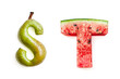 Fruit Letters 