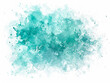 © Who is Danny - Explosive teal watercolor splash on white paper. Vibrant artistic expression. Generative AI