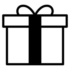 Sticker - gift box icon