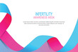Infertility Awareness Week background.