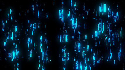 Wall Mural - abstract glitch background. digital damage backdrop with noise effect. error texture. computer virus