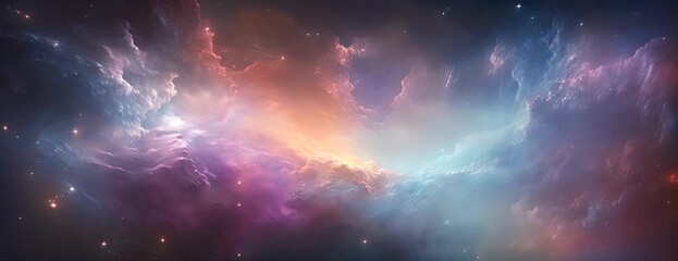 colorful space galaxy cloud nebula. stary night cosmos. universe science astronomy. supernova backgr