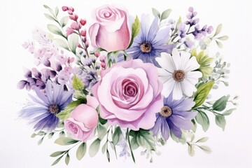 Wall Mural - Beautiful Flowers