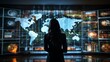 © Ivan - Futuristic Financial Analysis Setting Ai generated