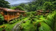Experience Costa Rica's natural wonders. Our images showcase lush rainforests and cascading waterfalls, with eco-lodges offering sustainable accommodations amidst emerald greenery.