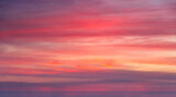 Fototapeta Do pokoju - Beautiful dramatic scenic after sunset sky background after sunset