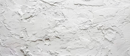 Wall Mural - An image featuring a detailed view of a white wall that has been painted white, showing texture and brightness