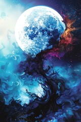 Wall Mural - earth in space