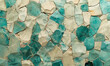 marble texture in beige and turquoise
