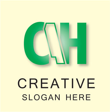 CAH 3 Letter Logo Creative