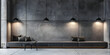 Minimalistic product presentation with raw concrete backdrop, clean lines, and subtle industrial lighting