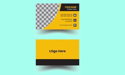 Modern professional  business card template design. Business Card Layout. Clean and  professional business card template. Modern and creative business card design | Simple and elegant business card