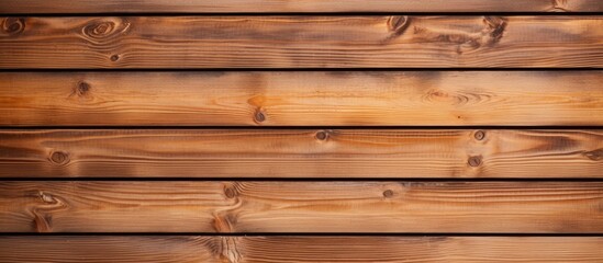 Wall Mural - Close up of wooden wall with many wood boards