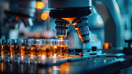 Self-healing materials being tested in a tech lab for applications in electronics and aerospace, solid color background, 4k, ultra hd