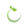 © evandri237@gmail - Green leaf logo vector template element symbol design
