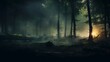 An awe-inspiring blurred background showcasing the enchanting beauty of a dense forest.





