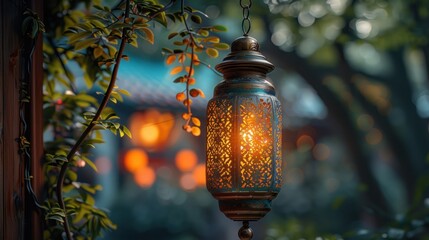 Wall Mural - photo of lantern