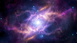 Fototapeta Kosmos - Space scene with stars in the Milky Way galaxy