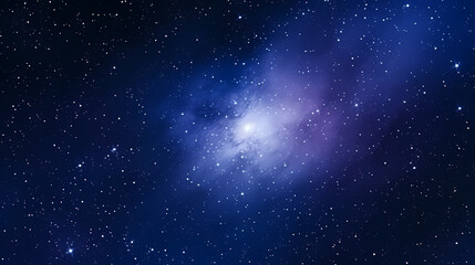 Wall Mural - Stunning illustration of nebula sparkling in the night sky