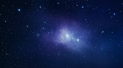 Wall Mural - Stunning illustration of nebula sparkling in the night sky