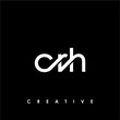CRH Letter Initial Logo Design Template Vector Illustration