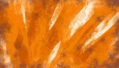 Wall Mural - orange grunge background or texture