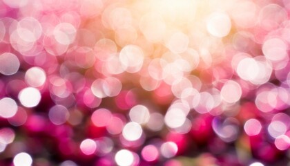 abstract pink blurred bokeh background