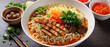 © Tri Endah Wanito - chinese food noodle on a table for chinese food web banner b