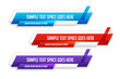 © starlineart - infographic lower third tile modern banner in set