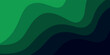 Abstract Green Fluid Banner Template. Modern background design. gradient color. Dynamic Waves. Liquid shapes composition. eps 10