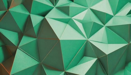 Wall Mural - cgi 3d triangular wallpaper background