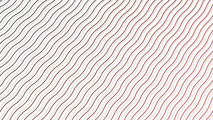 Red wave line stripes background vector image for backdrop or fabric style