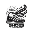 Shoes Vector Logo Design