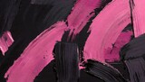 Fototapeta  - pink and purple, abstract rough gold black art painting texture, with oil acrylic brushstroke, pallet knife paint on canvas