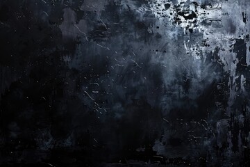 Wall Mural - elegant black background vector illustration with vintage distressed grunge texture and dark gray ch