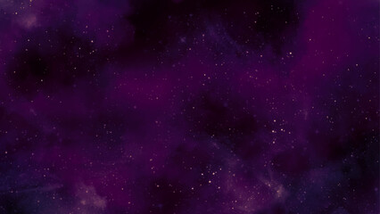 Wall Mural - Panorama Milky Way star on dark night. Deep sky on Universe. Night Starry Sky Background. Night View Of Natural Glowing Stars.