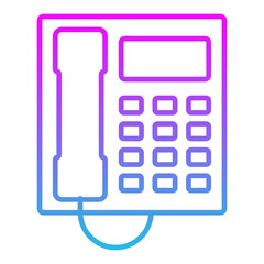 Sticker - Telephone Icon