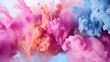 Abstract powder splatted background Freeze