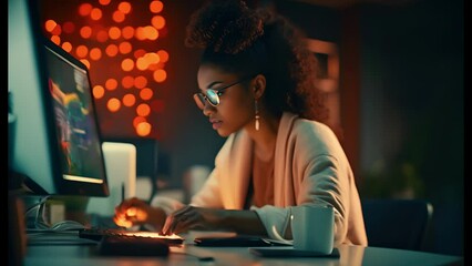 Diverse team of young professionals is working in modern business company. Working day of an office worker. Business, consulting, and technology concept.