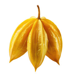 Poster - carambola fruit isolated on transparent background