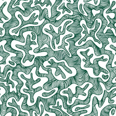 Pattern seamless green roots pattern png